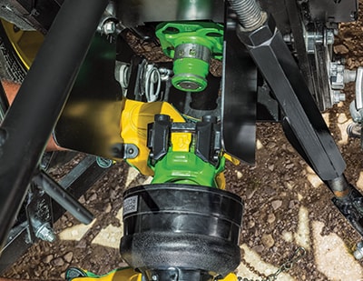 John Deere Quik-Knect machinery