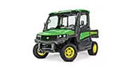 Studio image of a gator utility vehicle on a white background.