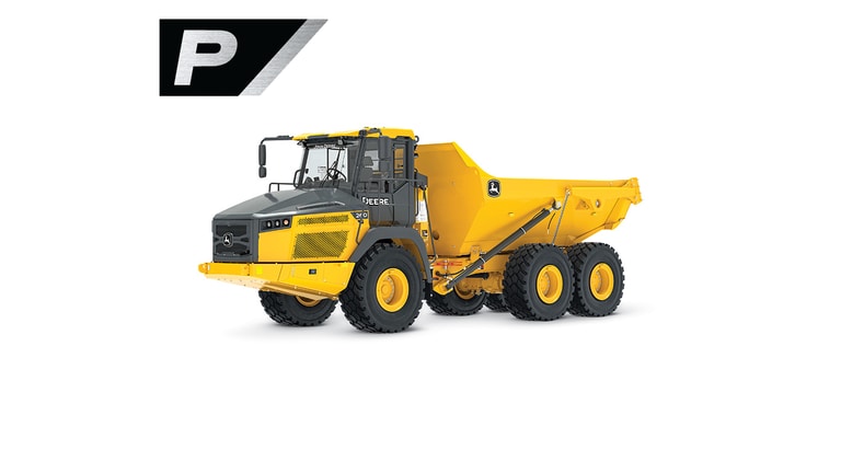 Studio image of 260 P-Tier Articulated Dump Truck