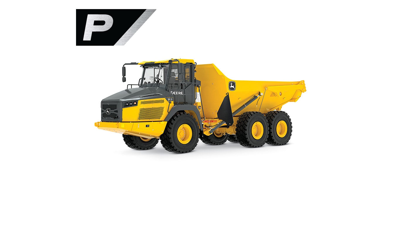 Studio image of 310 P-Tier Articulated Dump Truck