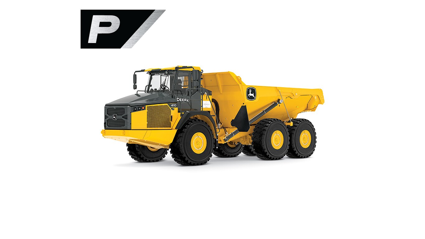 Studio image of 410 P-Tier Articulated Dump Truck