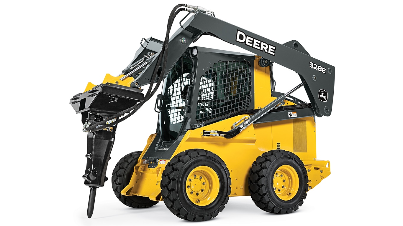 Hammer Attachments for John Deere Compact Construction Equipment