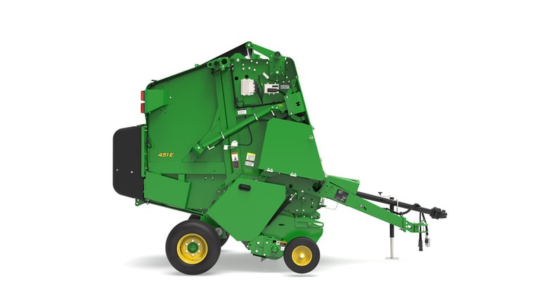 Right view of the 451E Baler
