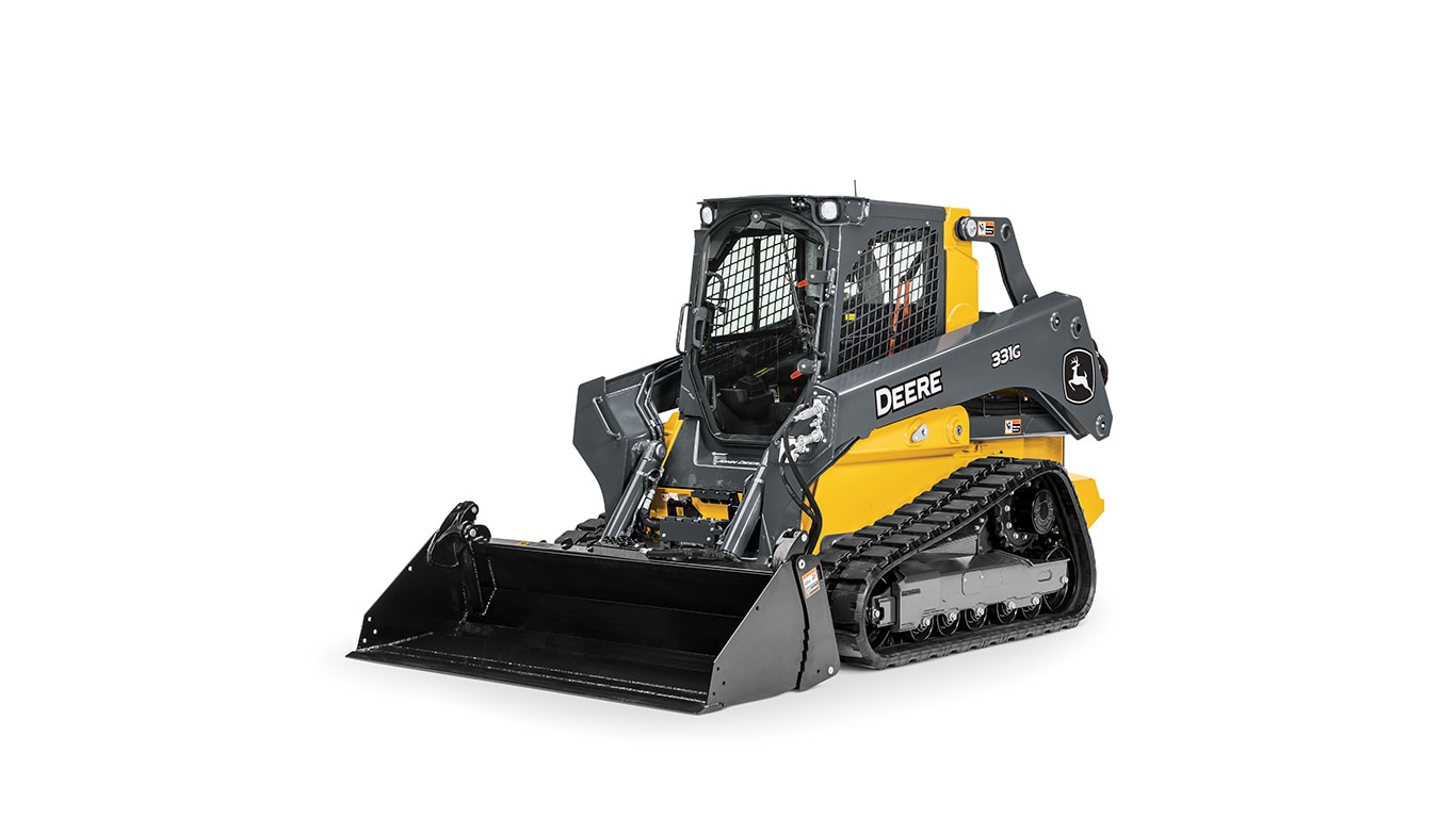331G Compact Track Loader on white background