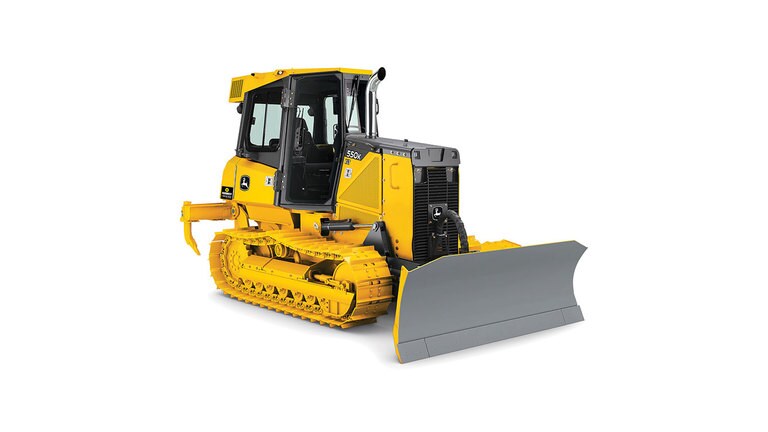 550K Crawler Dozer with white background.