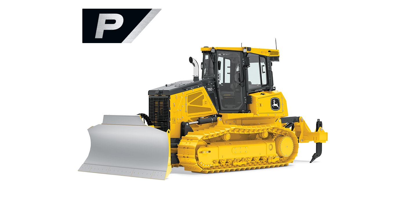 750 P-Tier Dozer on white background