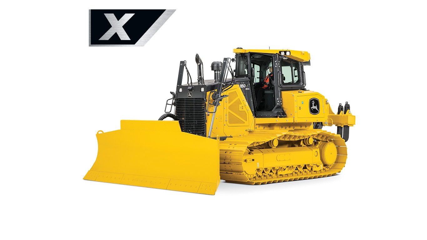850 X-Tier Dozer on white background