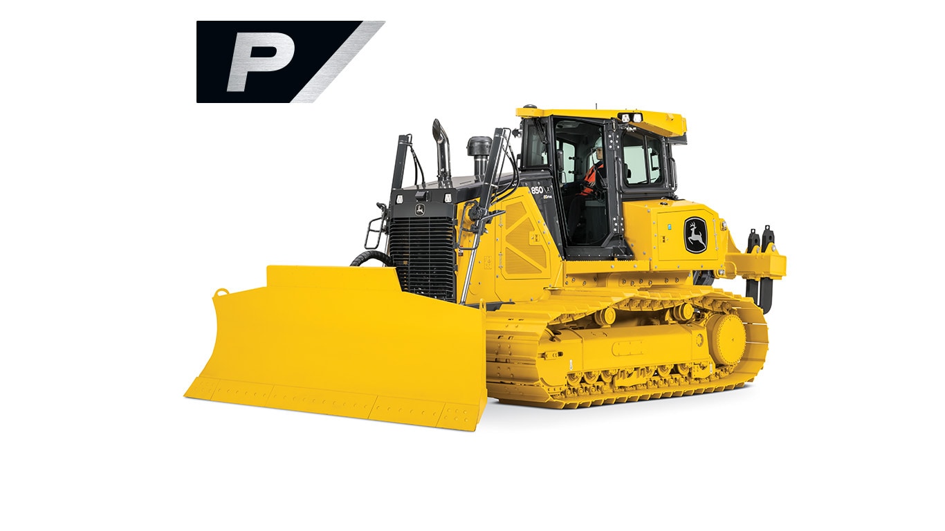 850 X-Tier Dozer on white background
