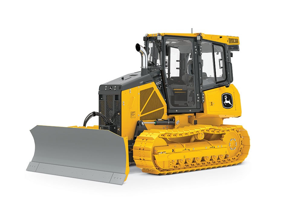 A 650 P-Tier Dozer on a white background