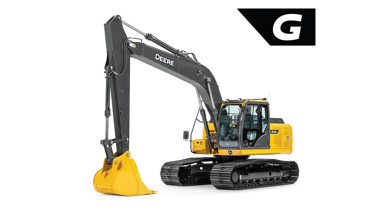 Studio image of 200 G-Tier Excavator