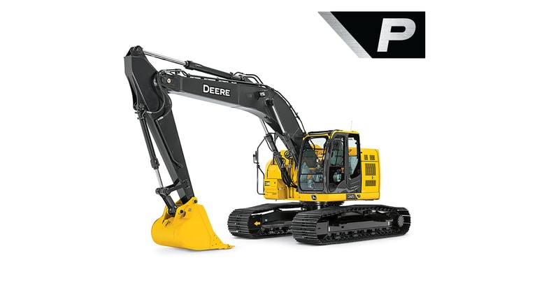 Studio image of 245 P-Tier Excavator