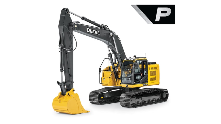 Studio image of 345 P-Tier Excavator