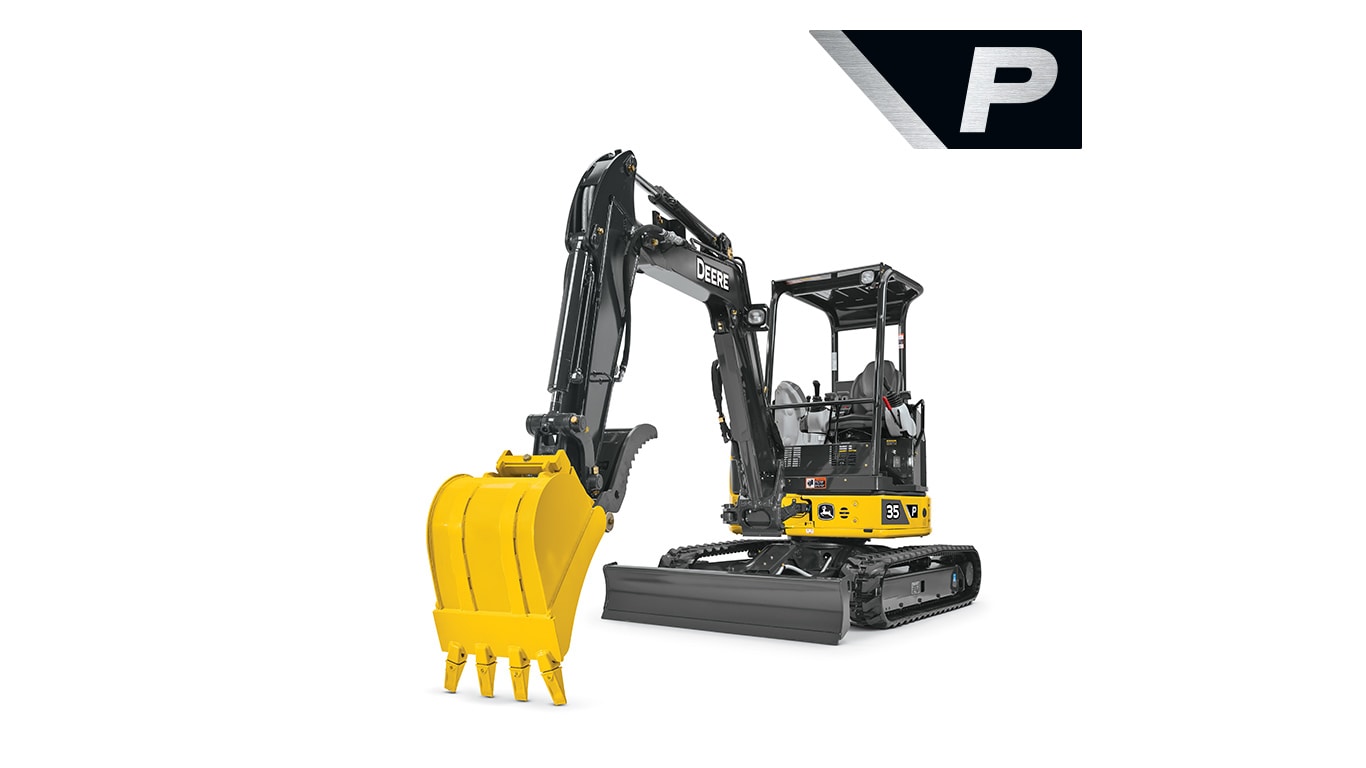 35 P-Tier | Compact (Mini) Excavator