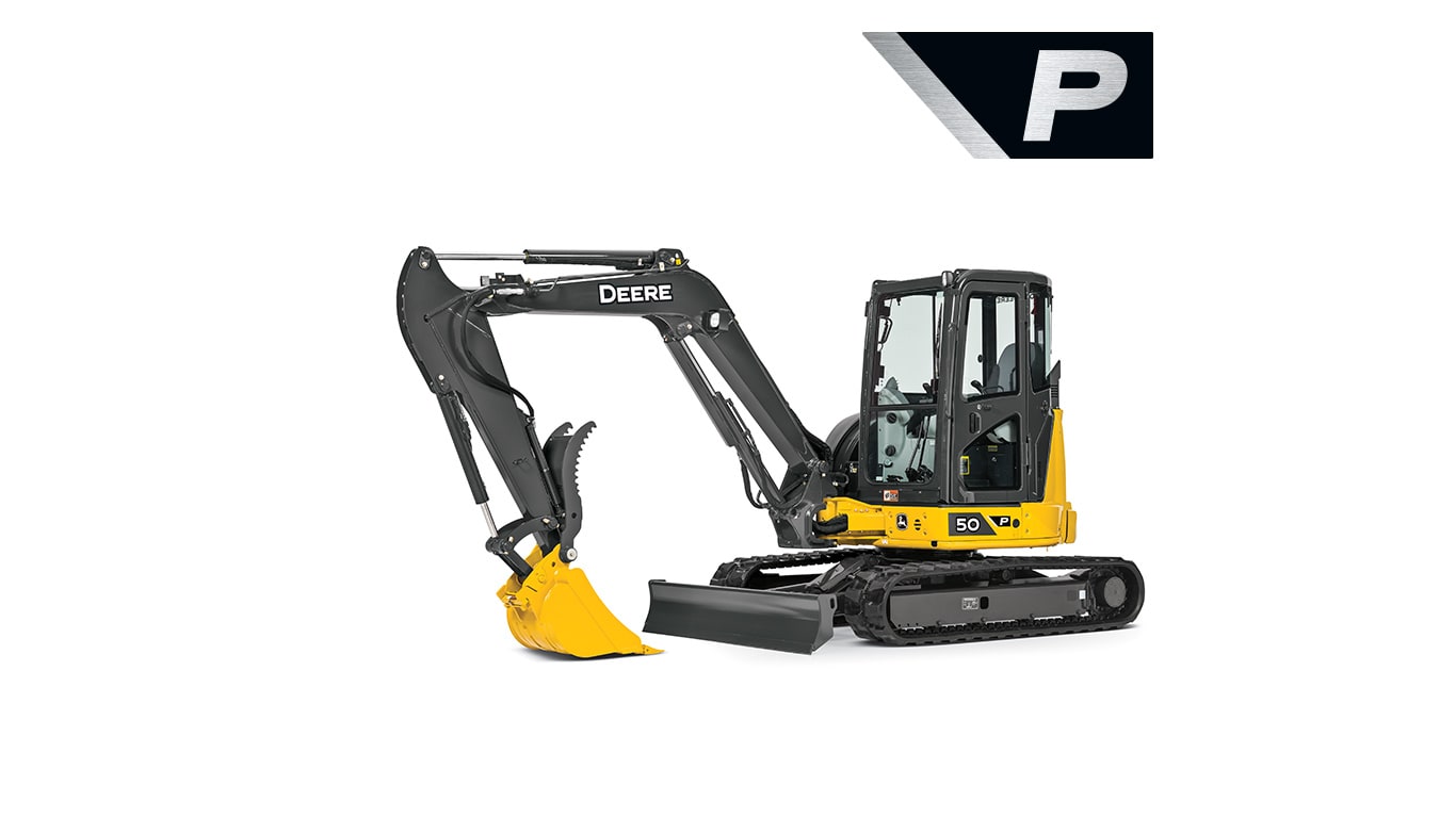 50 P-Tier | Compact (Mini) Excavator