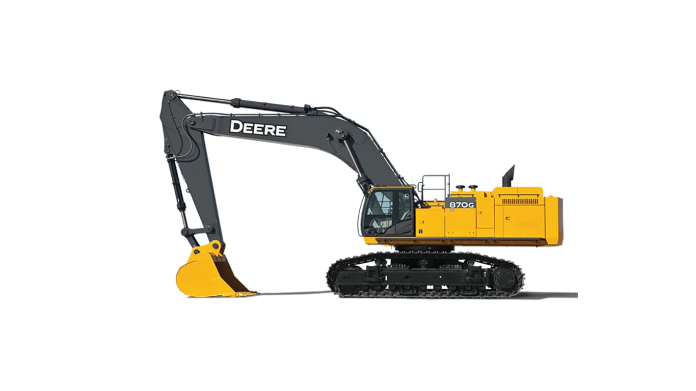 870G LC | Large Excavator | John Deere US