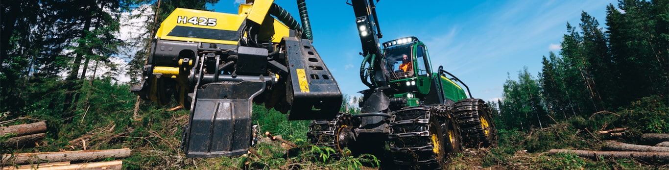 Harvesting Head Attachments for John Deere Forestry and Logging Equipment