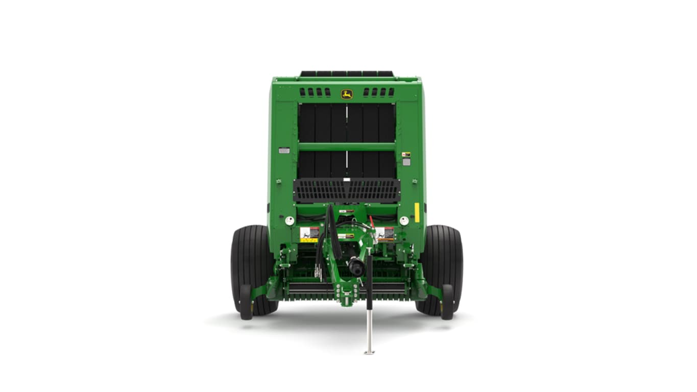 Front facing 461M Round Baler on a white background