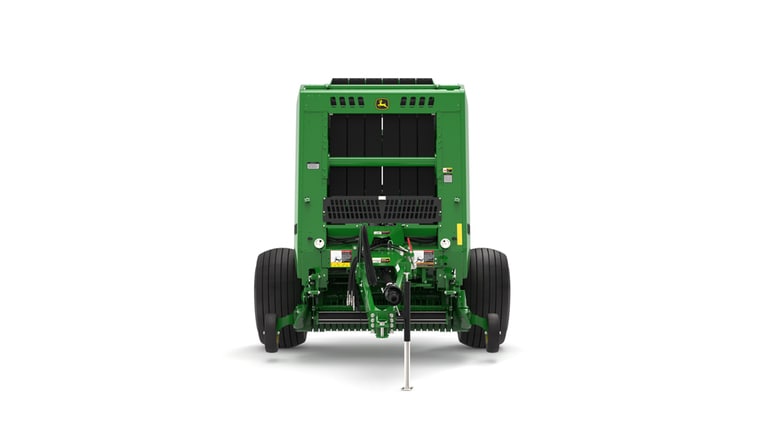 Front facing 461M Round Baler on a white background