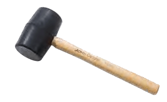 rubber hammer mallet