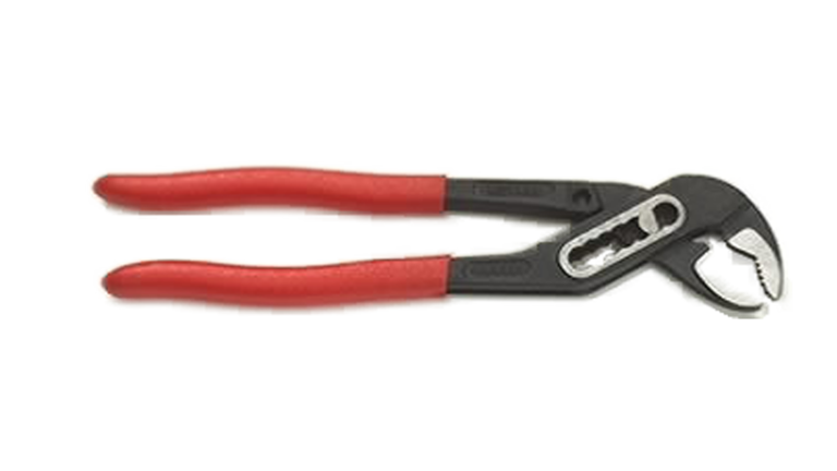 alligator high performance pliers with red handles