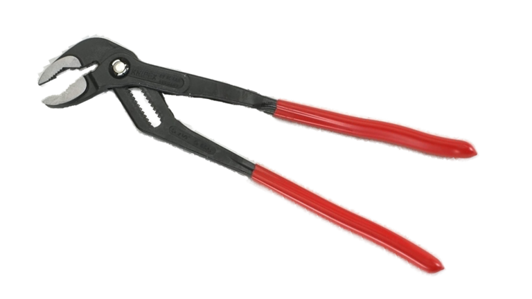 cobra pliers with red handles