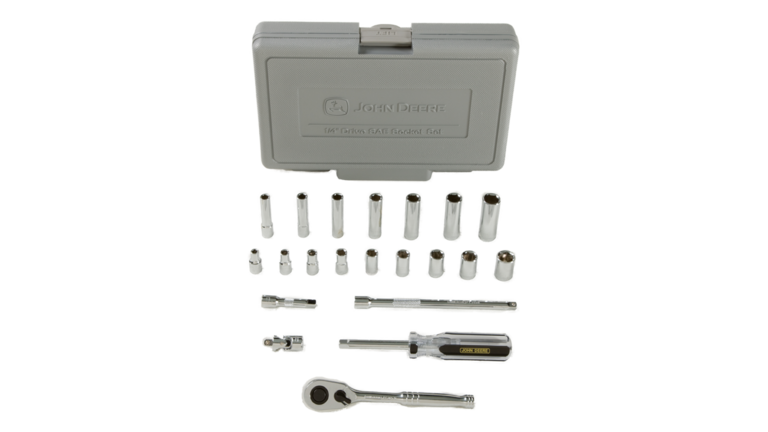 set of socket wrench, sockets outside of its box