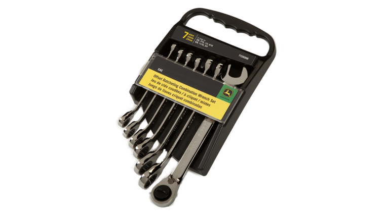 combination ratcheting wrench set
