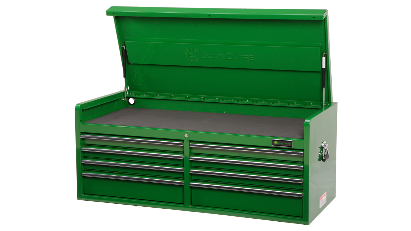 John deere truck tool clearance box