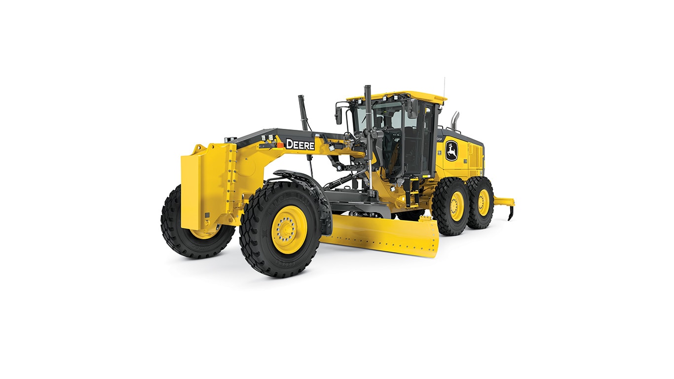 620G/GP motor grader on white background