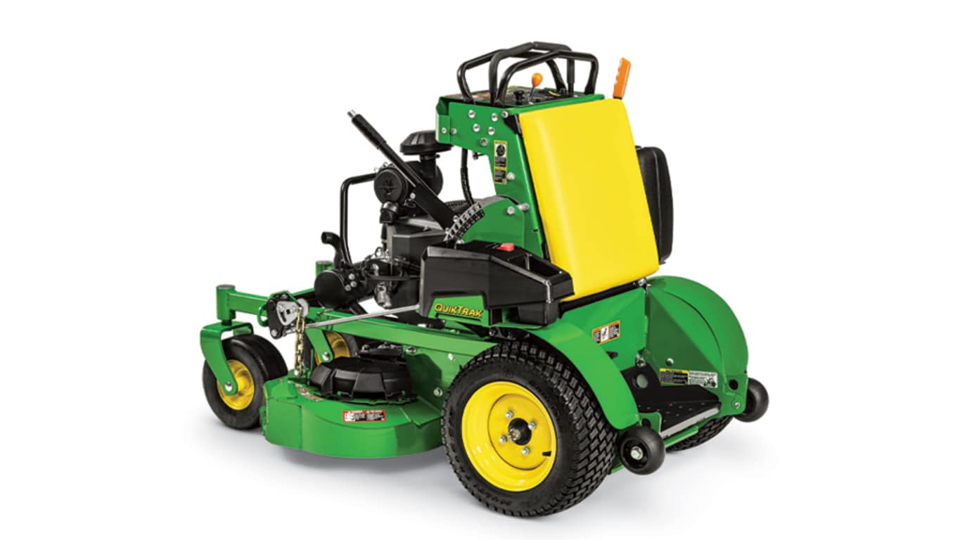 John deere stand best sale on mower for sale