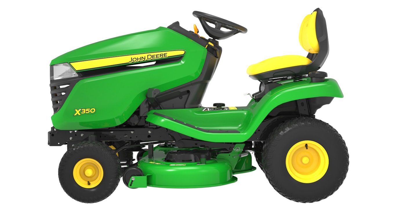 John deere x350 best sale riding lawn mower