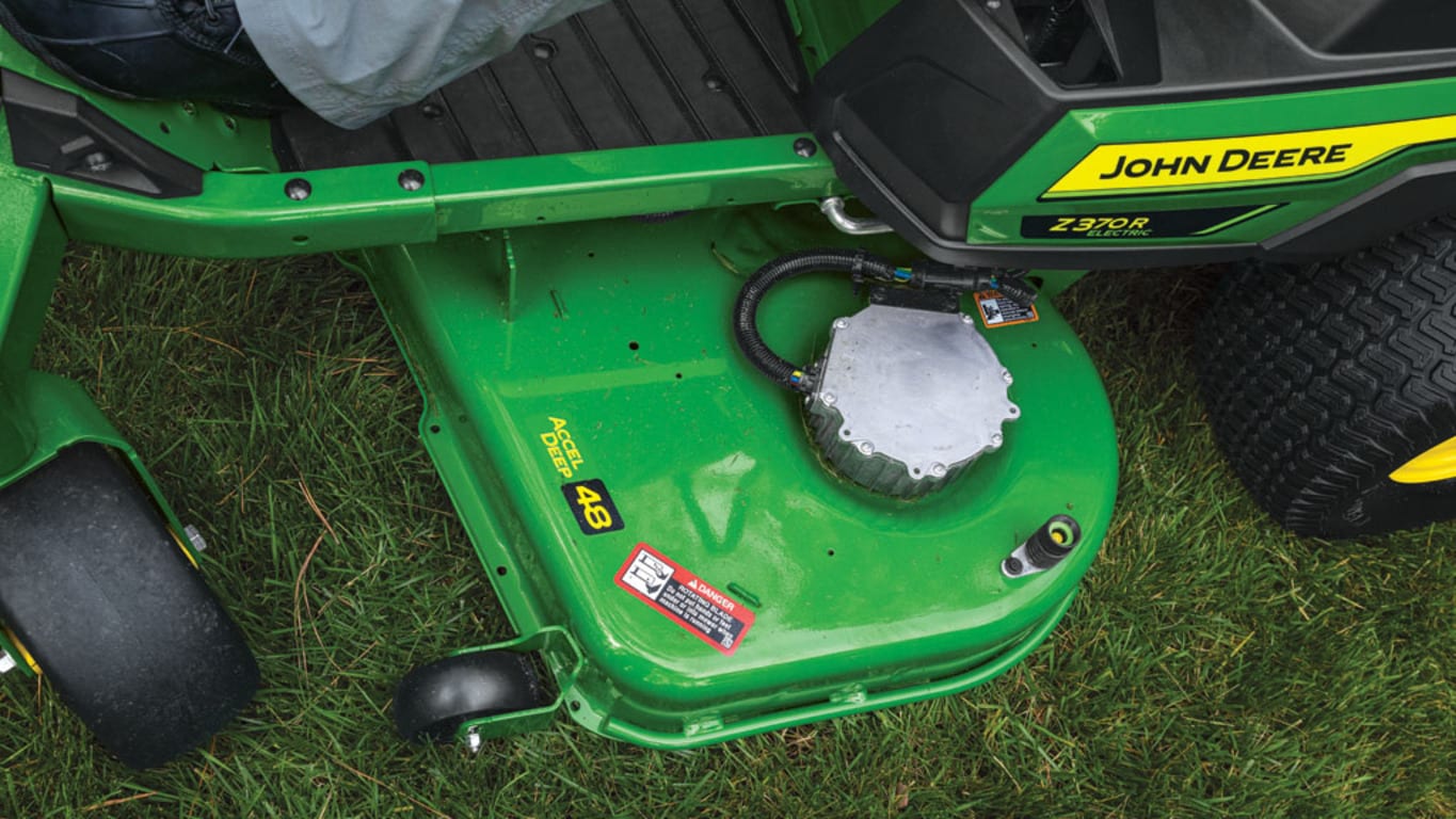John deere sales battery lawn mower