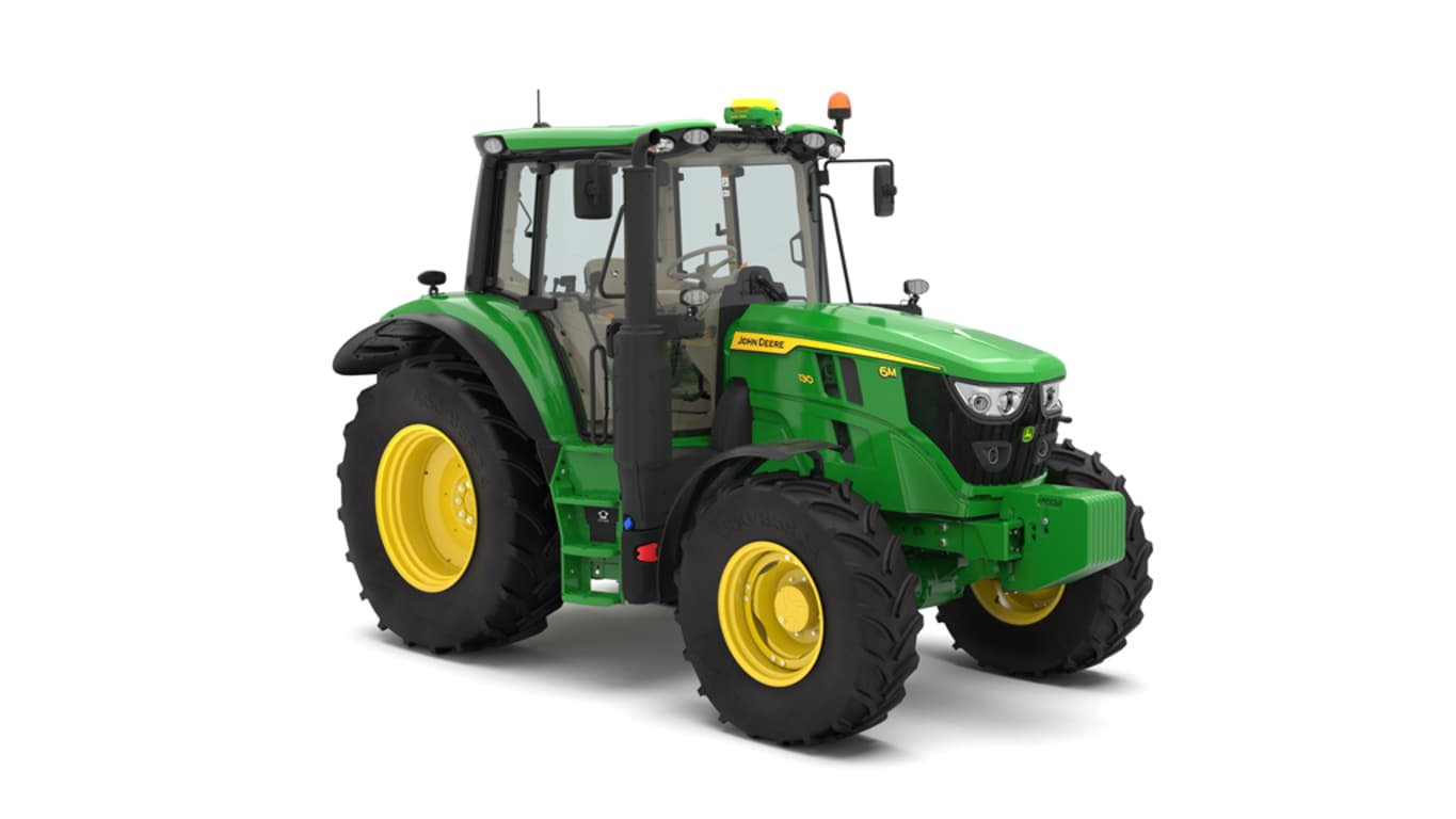 Studio shot of a front-right-facing 6M 130 on a white background