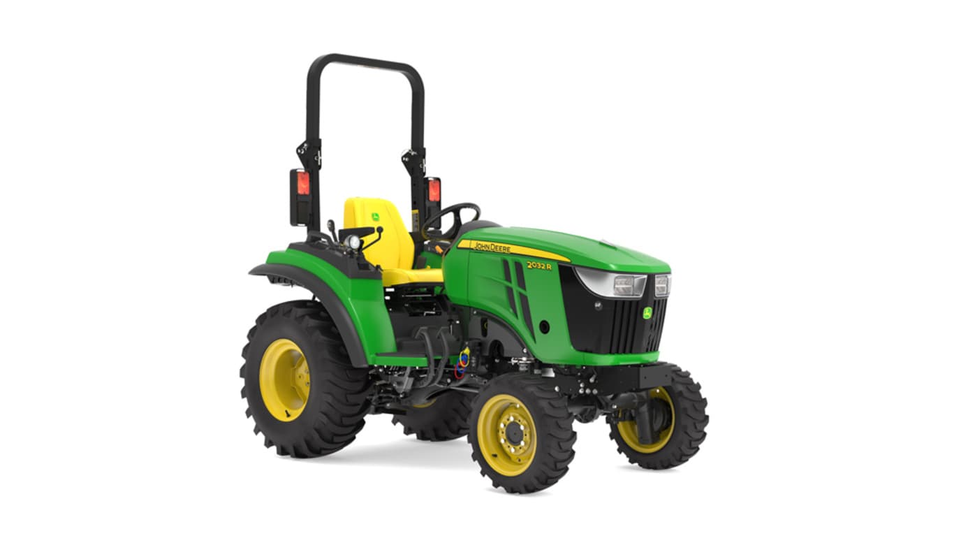 Front-right facing 2032R Compact Tractor on a white background
