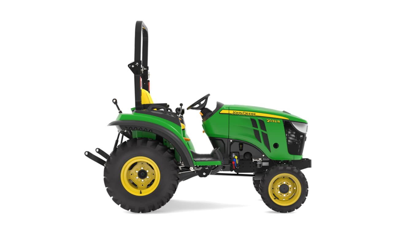 Right facing 2032R Compact Tractor on a white background