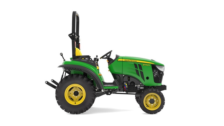 Right facing 2032R Compact Tractor on a white background