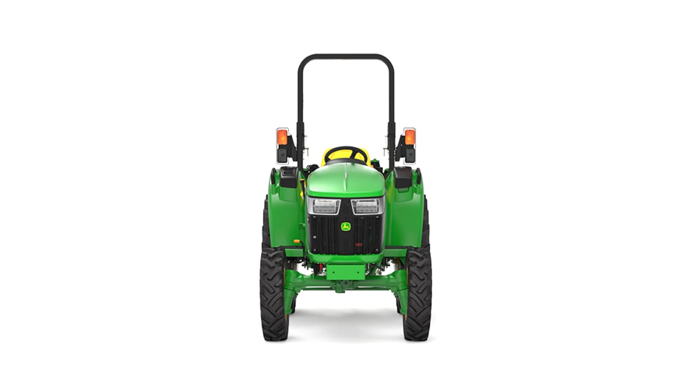 Front view of 3035D Compact Tractor on a white background