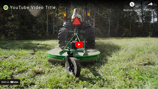 In addition to a loader, here’s what years of experience and sales data tell us are the 5 most popular Implements and attachments for most owners of John Deere compact tractors.