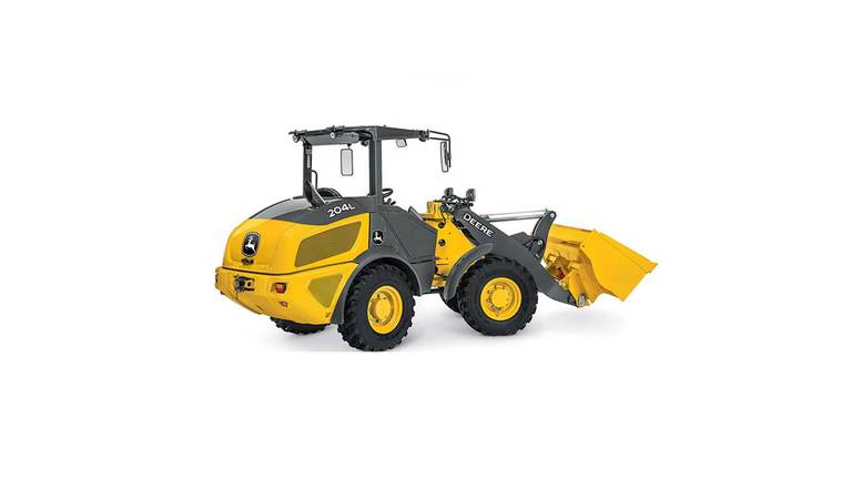 204L Compact Wheel Loader on a white background