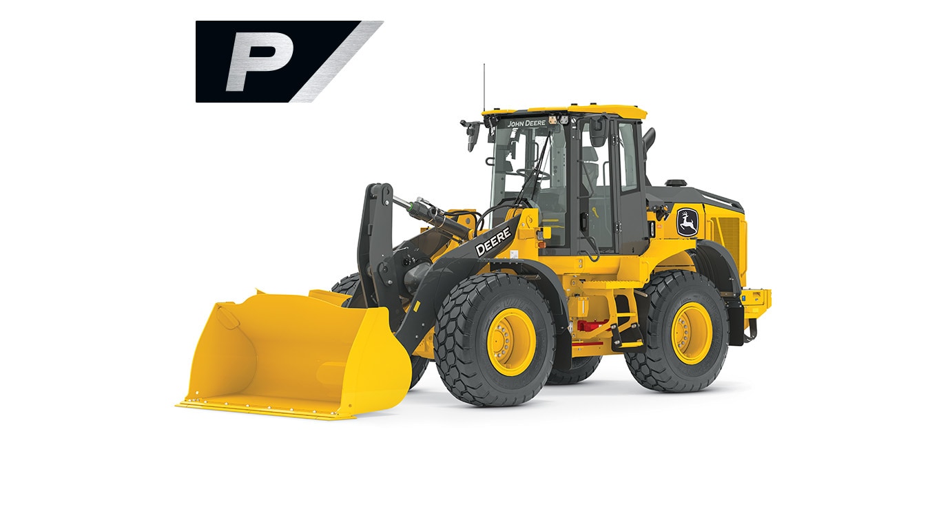 Studio image of 524 P-Tier wheel loader.