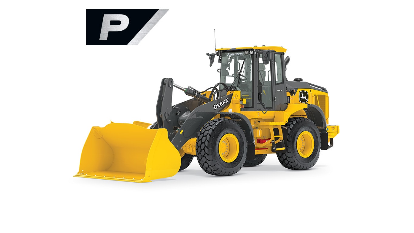 Studio image of 544 P-Tier wheel loader.