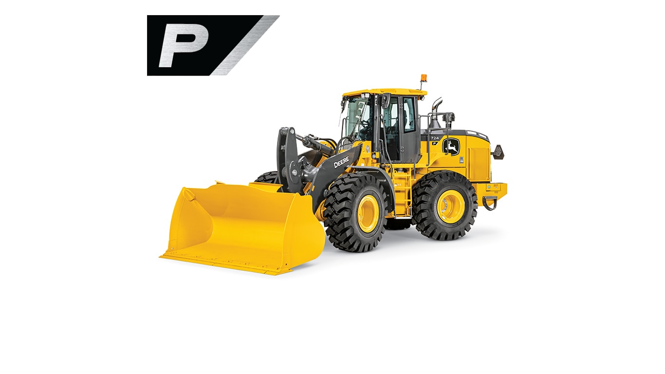 Studio image of 724 P-Tier Wheel Loader