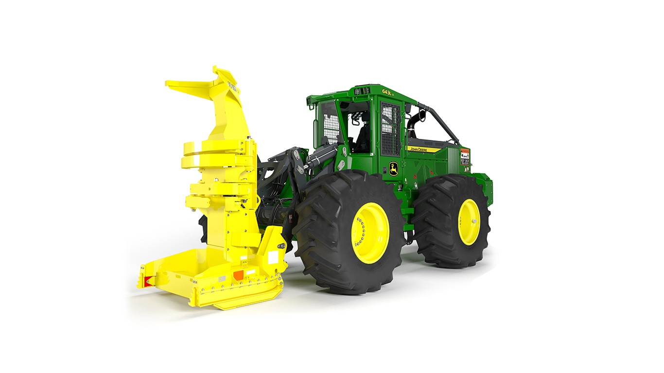 643L-II Wheeled Feller Buncher