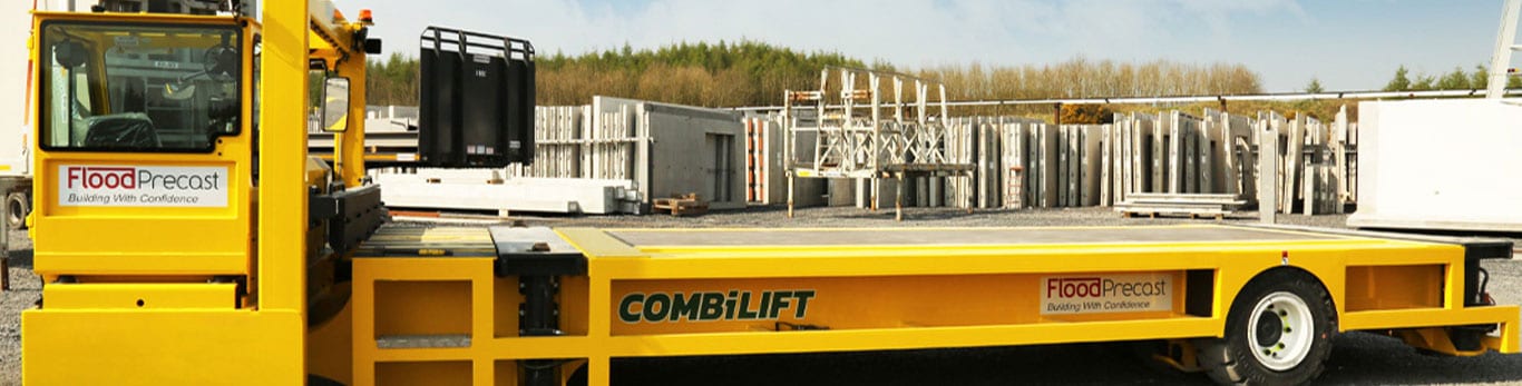 The Combi-SBT created by Combilift is powered by a 4.5L John Deere engine