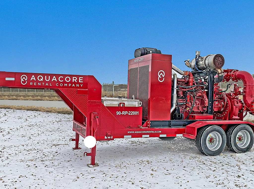 ORTEQ’s custom oilfield equipment powered by John Deere industrial JD14 engine
