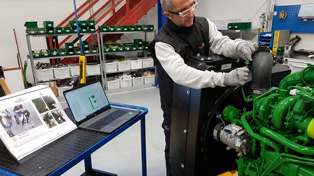 John Deere engine distributor Rama Motori working on customized power solution
