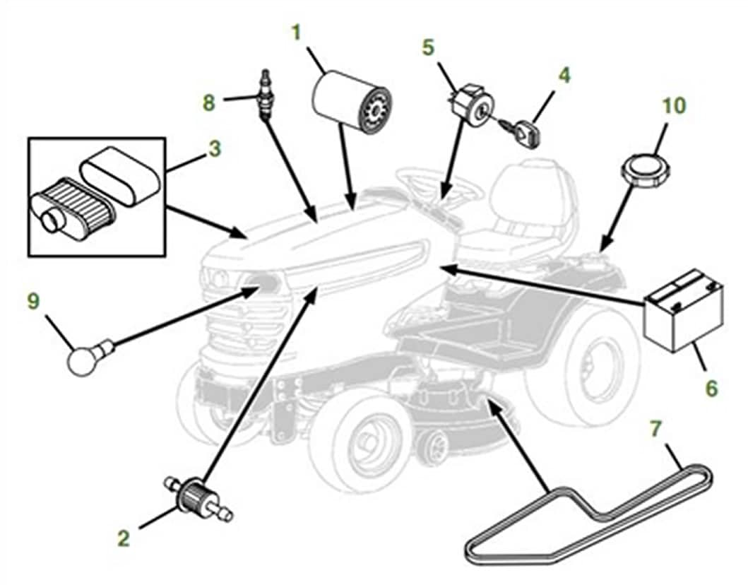 John Deere Power Flow Material Collection System (50-IN Mower Deck) -PC2111  Jacksheave,Idlers / Brackets: POWER FLOW BLOWER ASSEMBLY 50 MOWER