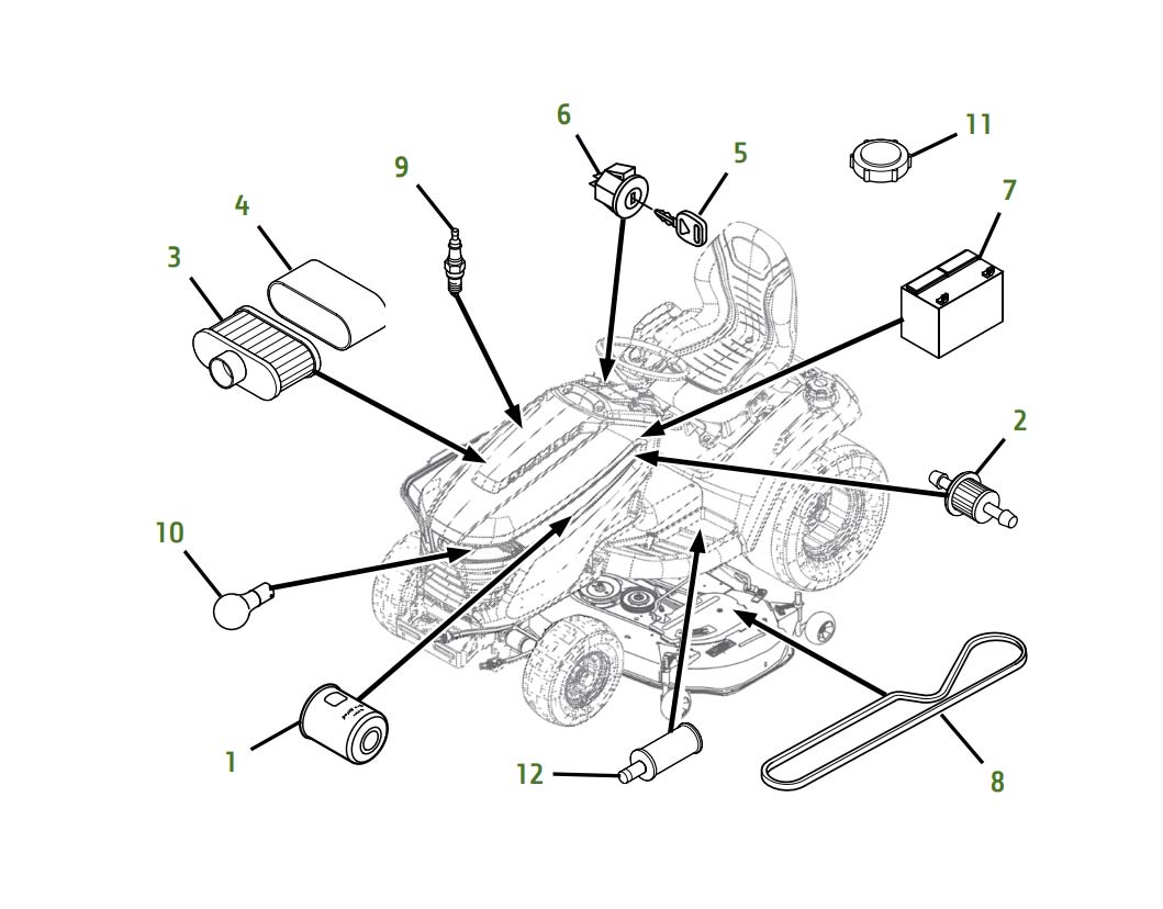 john deere power flow parts diagram