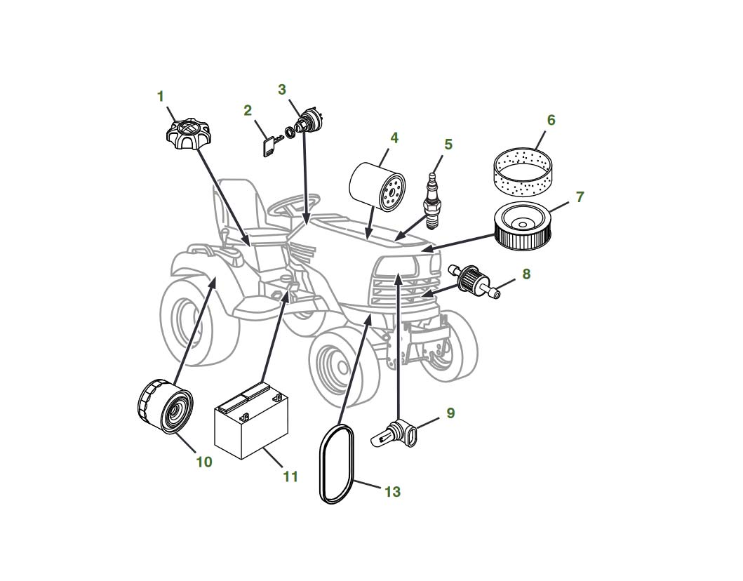 X710 60" High Capacity Lawn Tractor