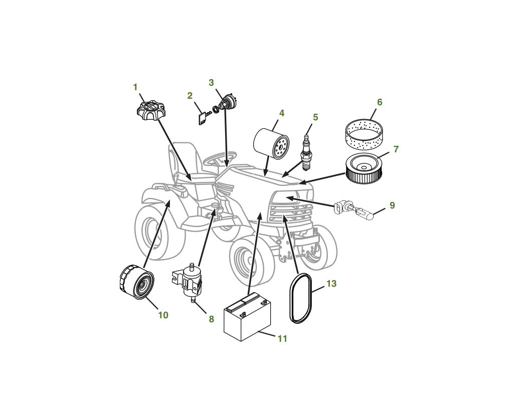 X728 Lawn Tractor